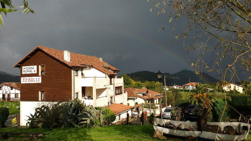 Casa Rural Arboliz Ibarrangelu Exterior foto